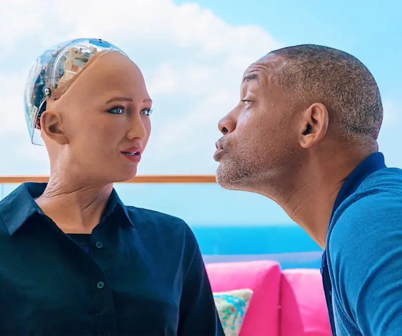 De ‘Yo Robot’ a Sophia: así le fue a Will Smith con el robot más inteligente del mundo De ‘Yo Robot’ a Sophia: así le fue a Will Smith con el robot más inteligente del mundo