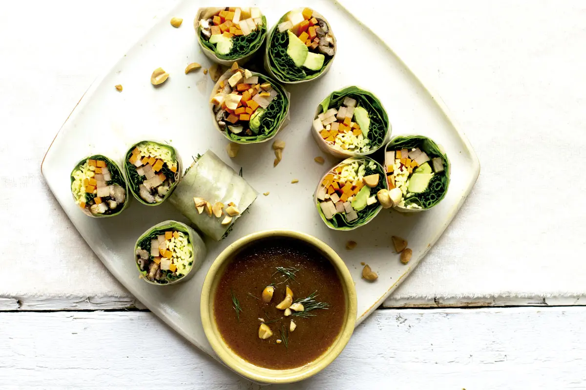 recetas saludables rollos de papel