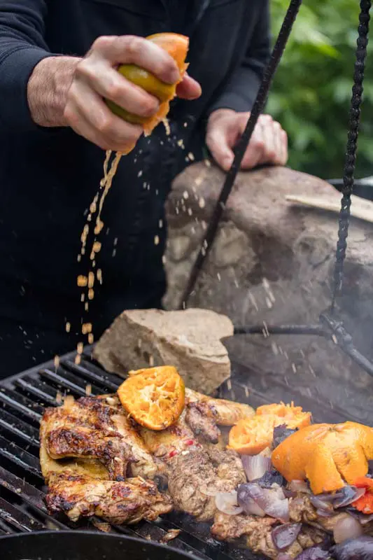 Ideas para un asado, carnita
