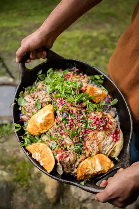 Ideas para un asado, mezcla