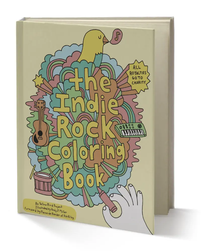 The indie rock coloring book