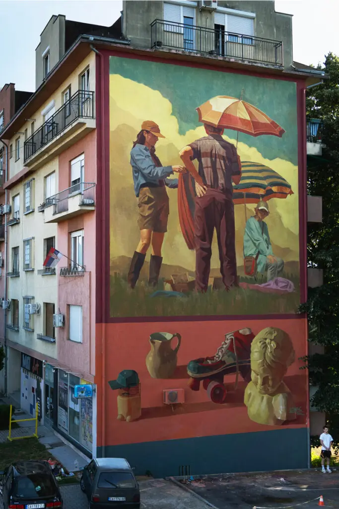 Colombia pinta grande: los murales de nandy mondragón entre los candidatos para el mejor del mundo según street art cities