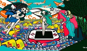 The Birth of Venus with baci, esselunga, barilla, PSP and easyjet, Por tomoko Nagao (2012-2014)