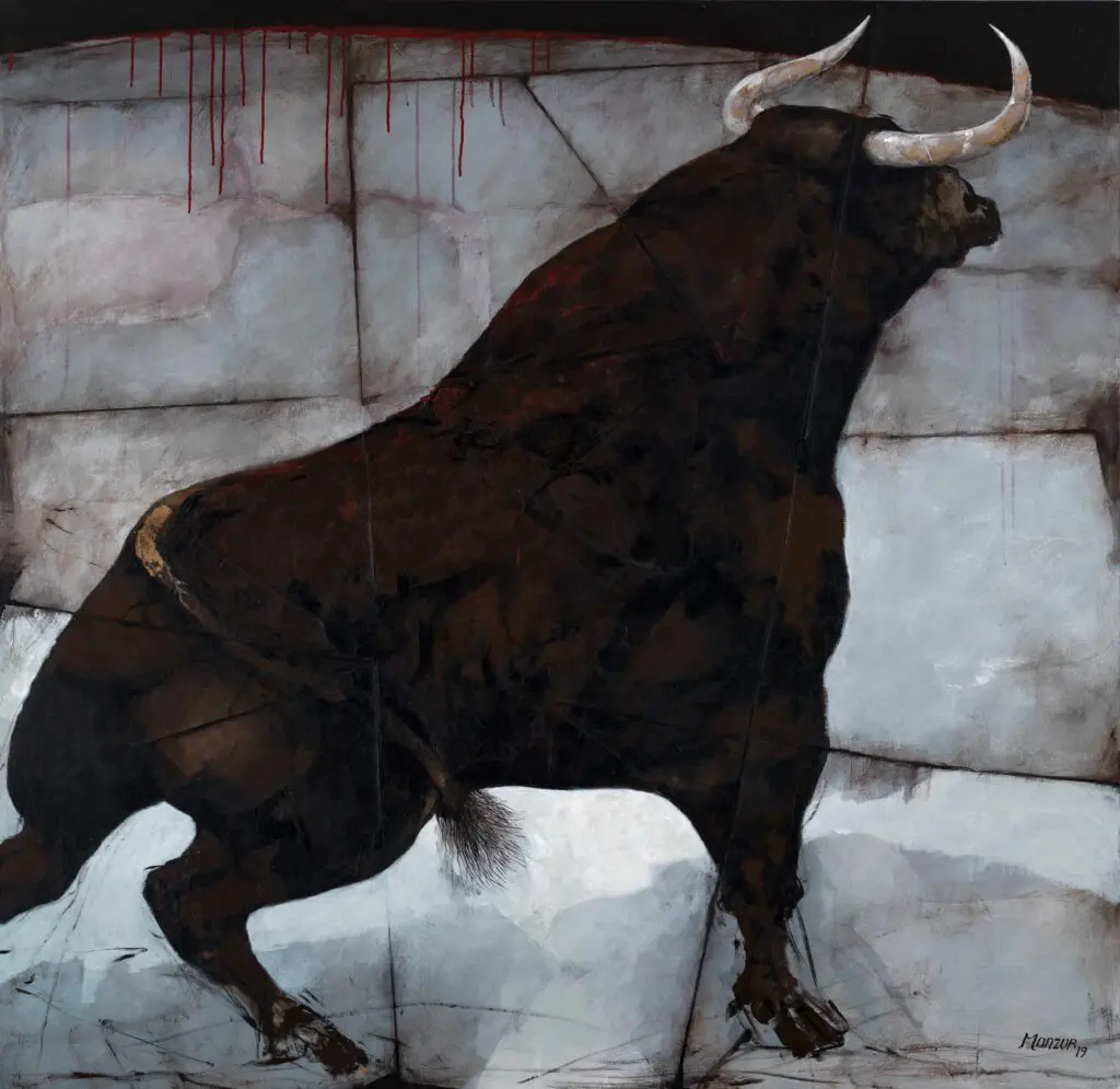 Toro en faena David Manzur