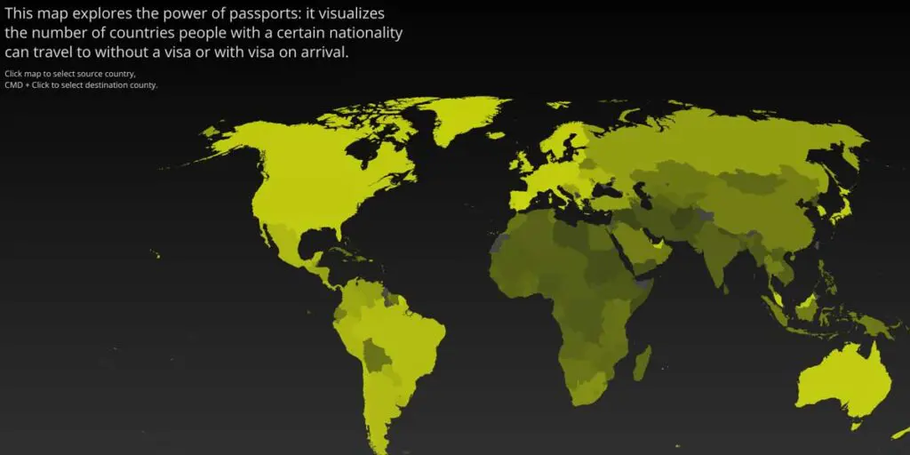 Mapas interactivos, viajero