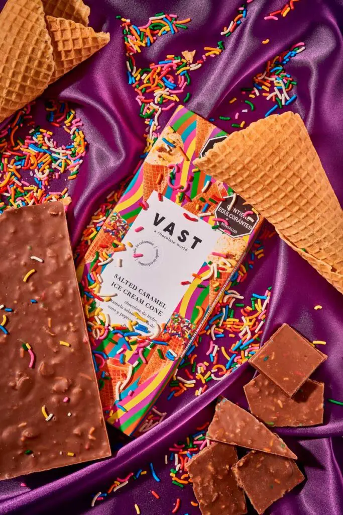 VAST, chocolate, colombiano
