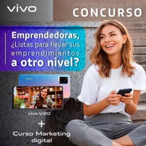 Para mujeres emprendedoras: gane un vivo v20 con en este concurso Vivo