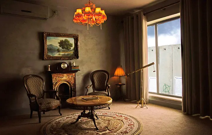 Conozca el hotel diseñado por Banksy en la Franja de Gaza