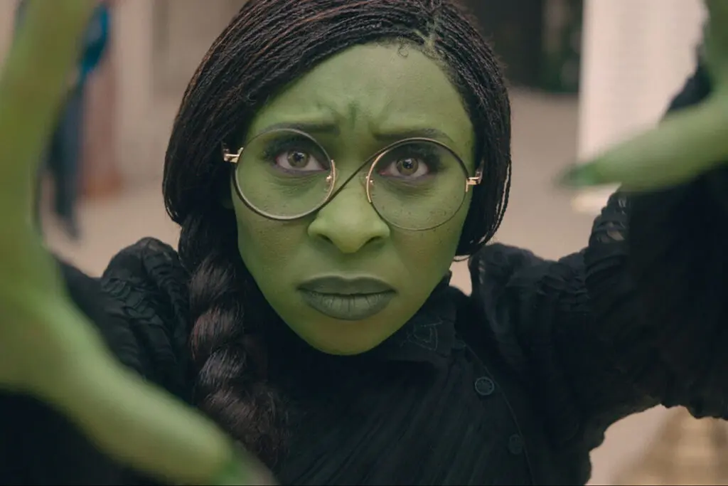 Cynthia erivo en la película wicked