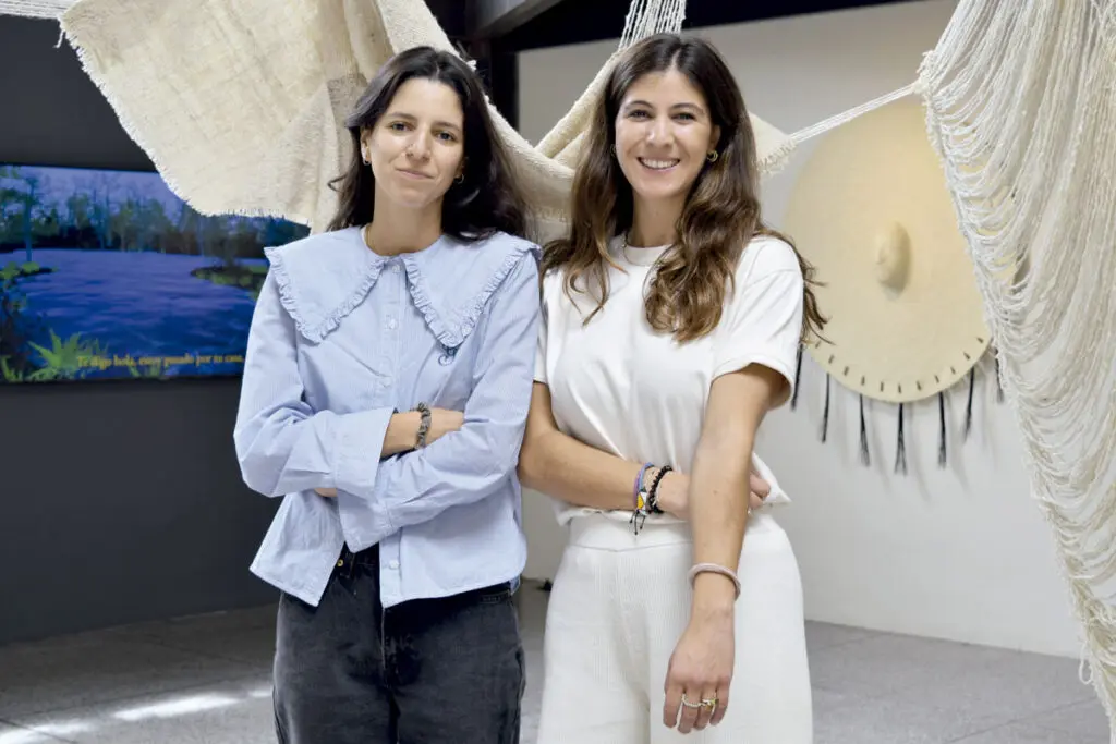 Anna Burckhardt y Juliana Steiner, curadoras