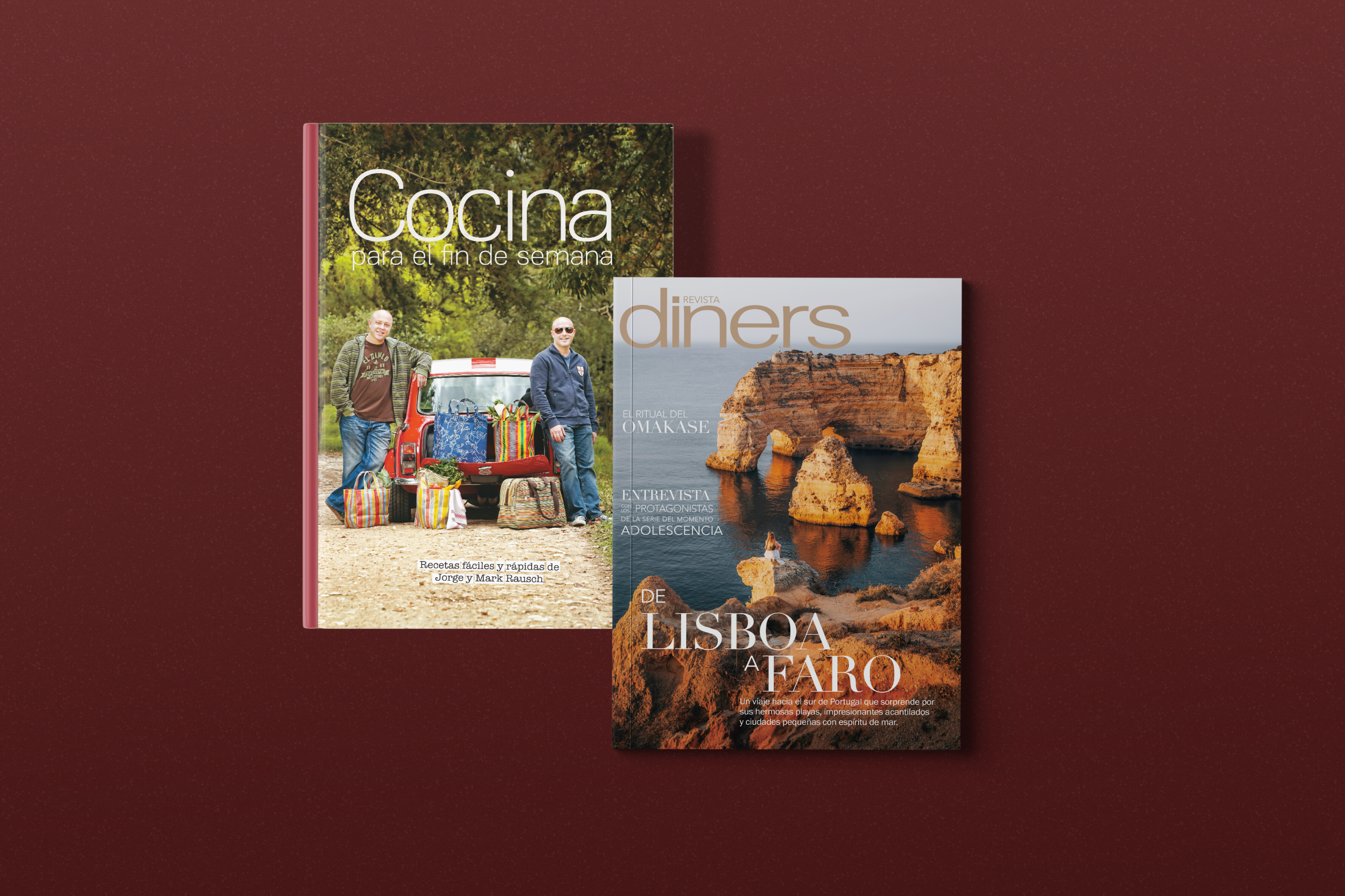 Revista Diners por un año con libro de cocina y 15% de descuento