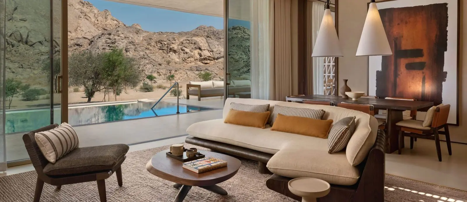 Los mejores hoteles del mundo: Desert Rock en Arabia Saudí.