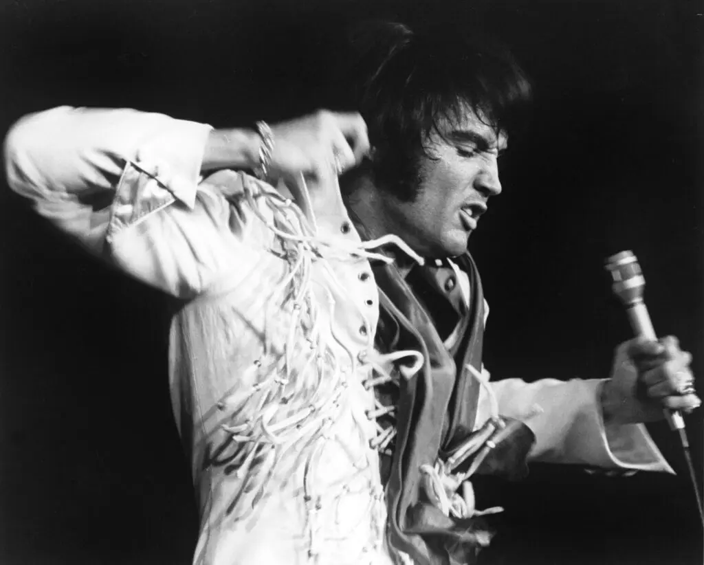 Elvis Presley en concierto