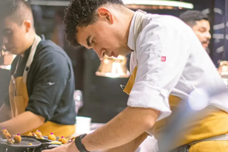Diego Ramírez, cocinero colombiano y ganador del Acqua Panna Connection in Gastronomy Award.
