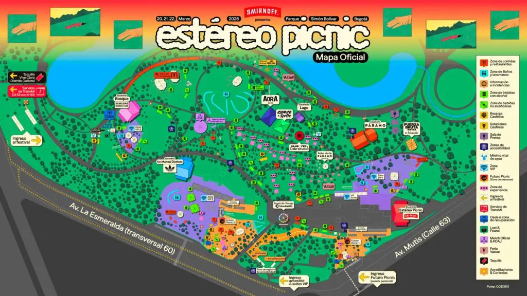 Estéreo Picnic 2026: experiencias que transforman la música en celebración Estéreo Picnic 2026