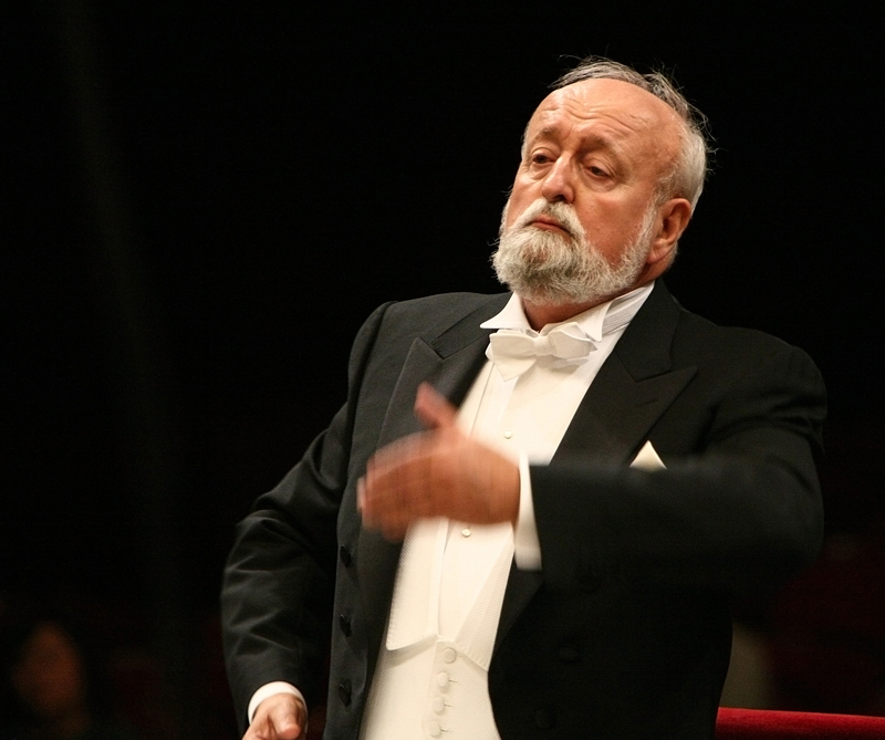 Entrevista a Krzysztof Penderecki, director de orquesta invitado al festival de Música Sacra