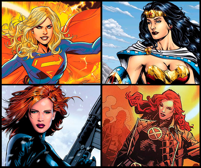 ¿Cuál superheroína es usted?