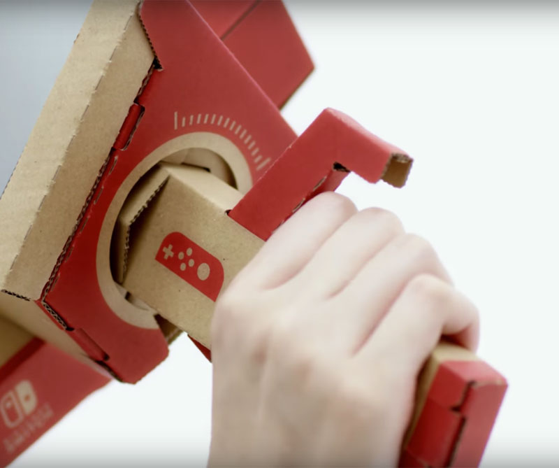 Nintendo Labo: el revolucionario invento de cartón