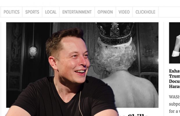 La nueva apuesta de Elon Musk: ¿un medio de noticias satíricas?