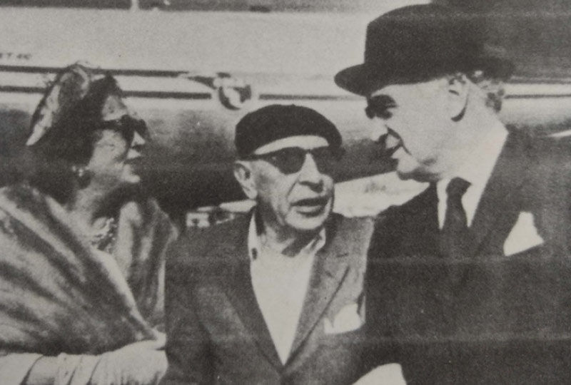 Jean Cocteau y Stravinsky