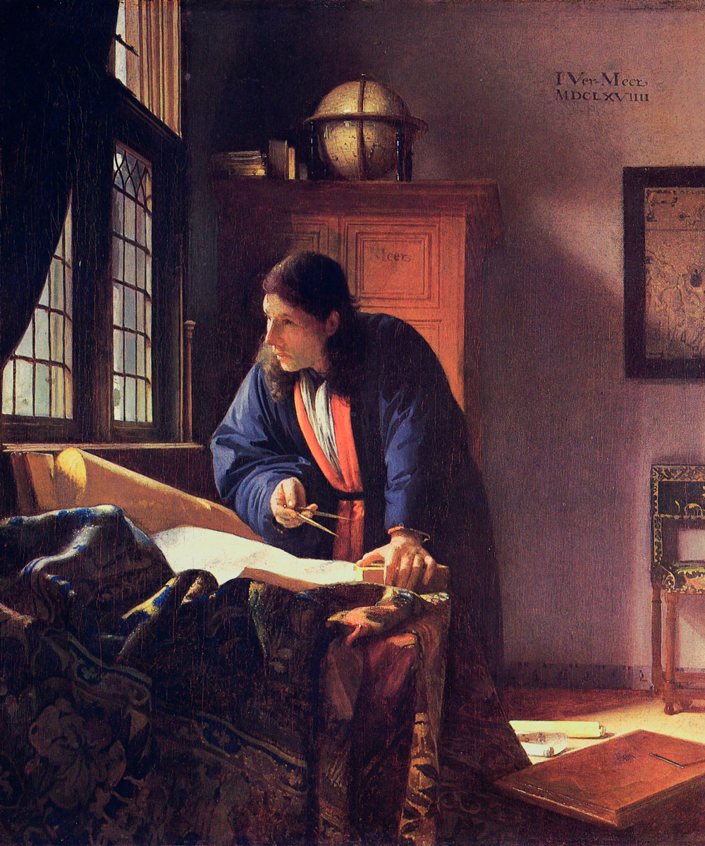 El geógrafo de Vermeer