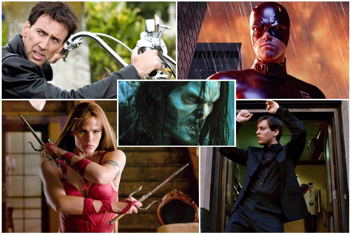 Las peores películas de Marvel, ordenadas por la crítica