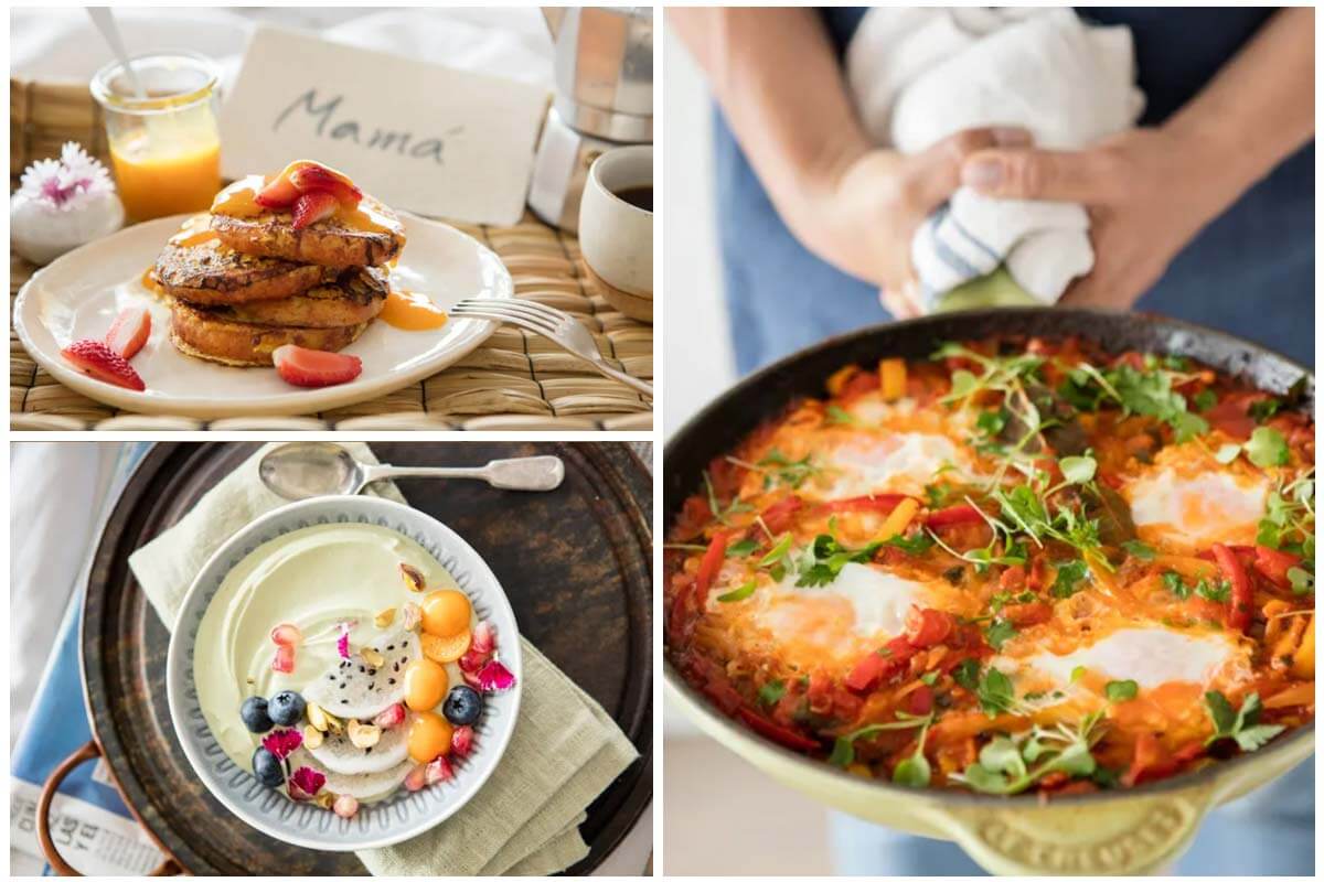 Desayunos para celebrar el Día de la Madre