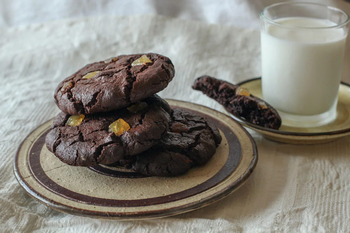 Prepare estas galletas de chocolate y jengibre en casa