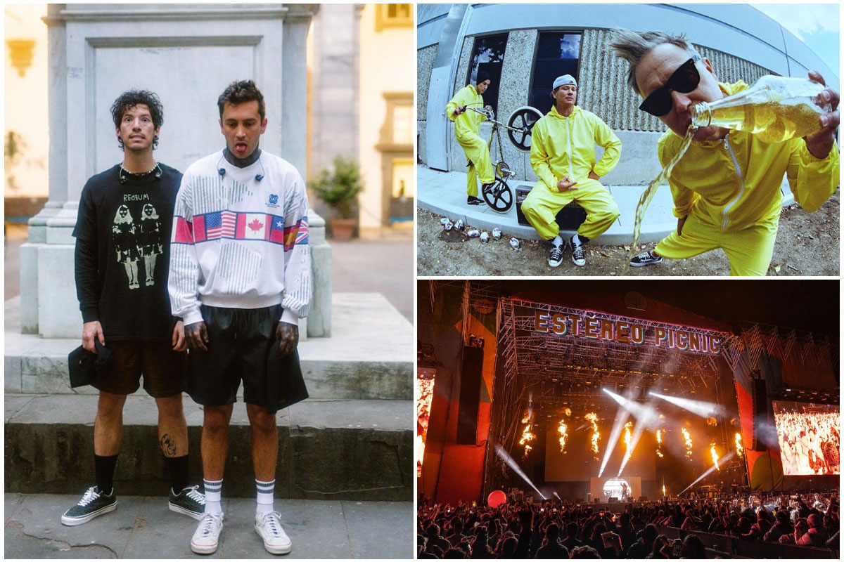 Twenty One Pilots reemplaza a Blink-182 en el Festival Estéreo Picnic 2023