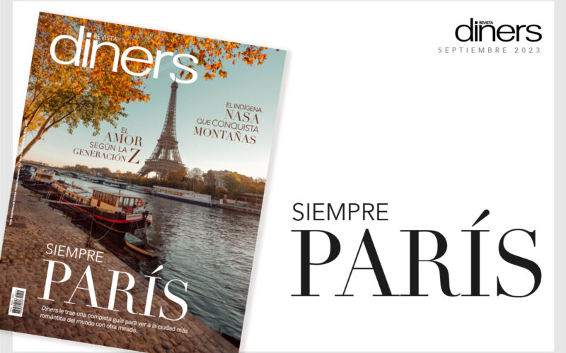 París, otra mirada a la capital francesa en la Revista Diners en septiembre