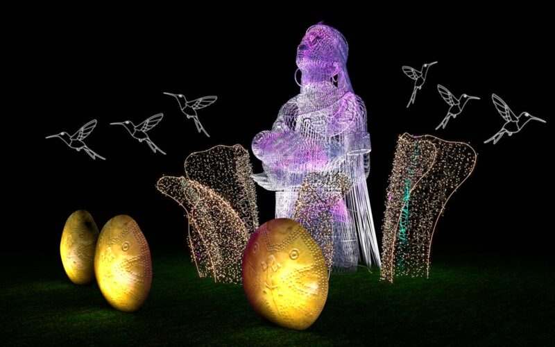 Así es el nuevo festival de luces del Jardín Botánico de Bogotá