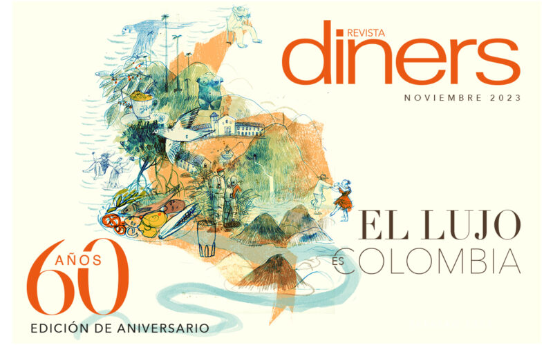 60 años de la Revista Diners: el lujo es Colombia