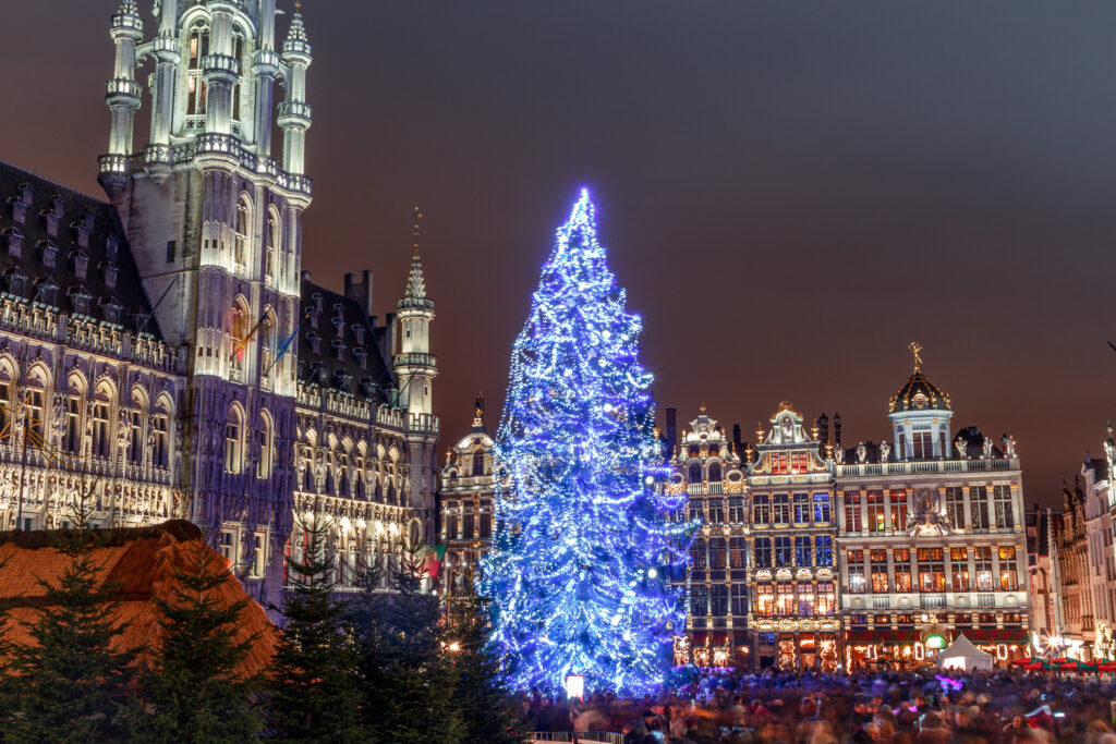 Mercado navideño en Bruselas
