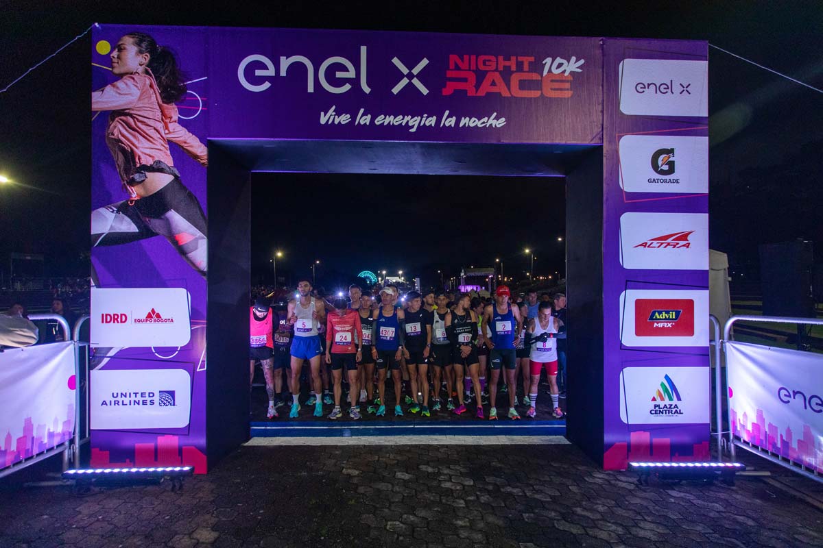 Enel X Night Race, 10 años de la carrera noctura más emocionante de Bogotá