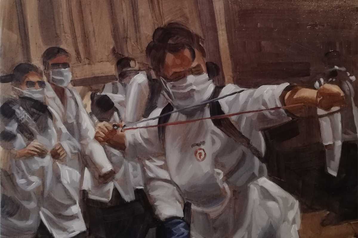 'respeto total', un homenaje del maestro sair garcía al personal médico