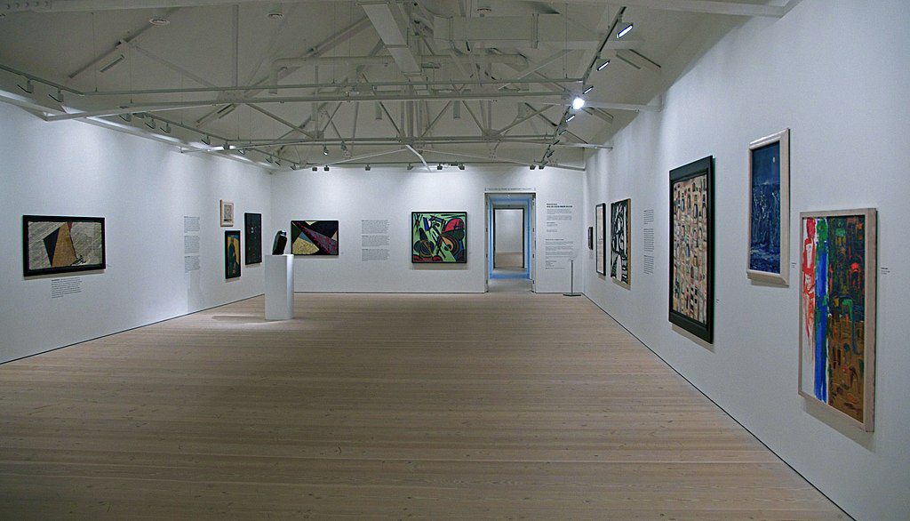 Top floor of the saatchi gallery, chelsea - geograph. Org. Uk - 2286447