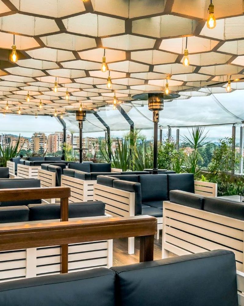 ¿son estos los mejores rooftop para visitar en bogotá?