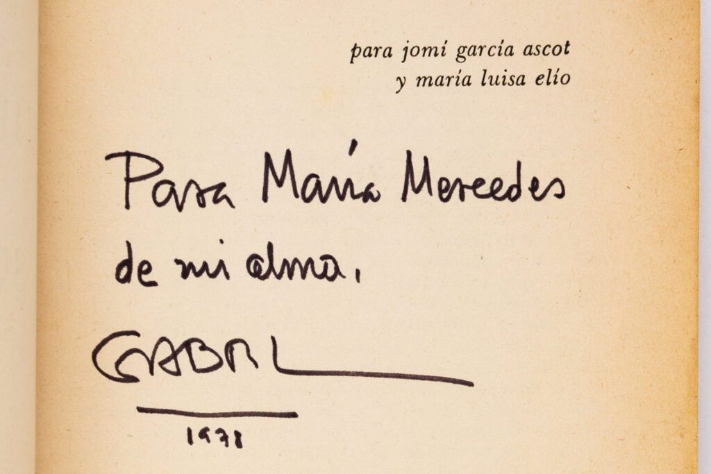 Un libro de nariño censurado y una primera edición de garcía márquez: la subasta en bogotá auctions que ningún coleccionista querrá perderse La pieza principal: una primera edición de cien años de soledad que perteneció a la biblioteca de maría mercedes carranza (lote 155)”