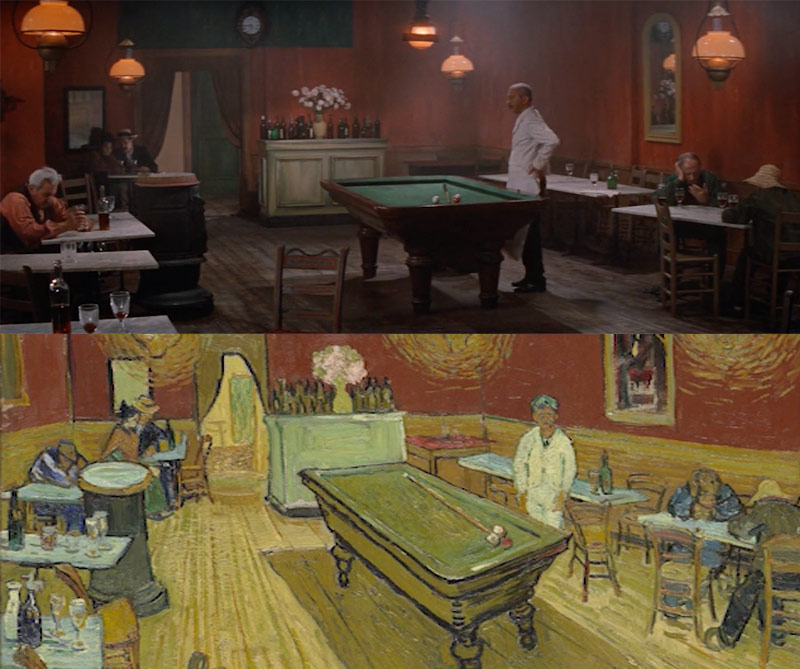 Vincent van gogh obras de arte en el cine