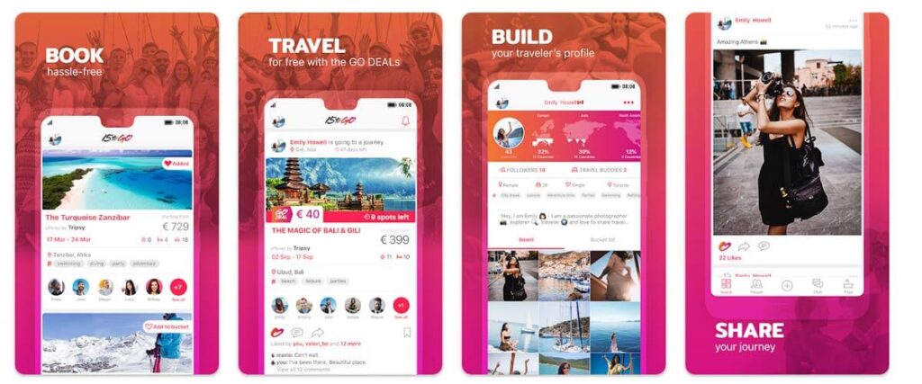 Cinco aplicaciones para viajar con amigos