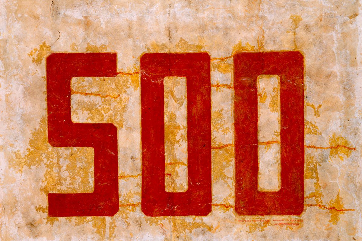 5 obras para recordar a antonio caro, el maestro del arte conceptual en colombia Proyecto 500