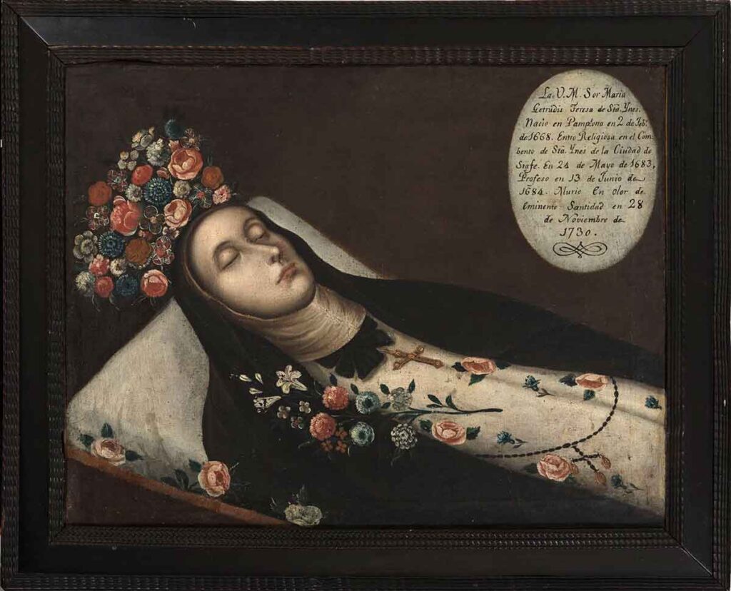 La historia secreta detrás de las flores de las monjas coronadas Sor maría gertrudis de santa inés es una de las monjas coronadas de colombia.