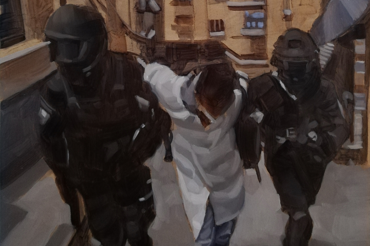 'respeto total', un homenaje del maestro sair garcía al personal médico