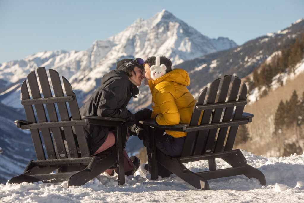 Romance en aspen snowmass: un idilio invernal en las montañas de colorado