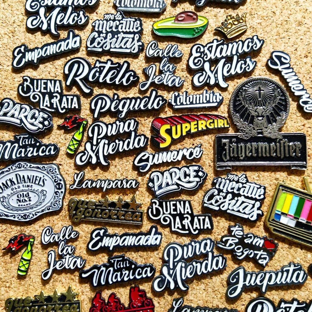 Conozca estas cinco tiendas de pines colombianos