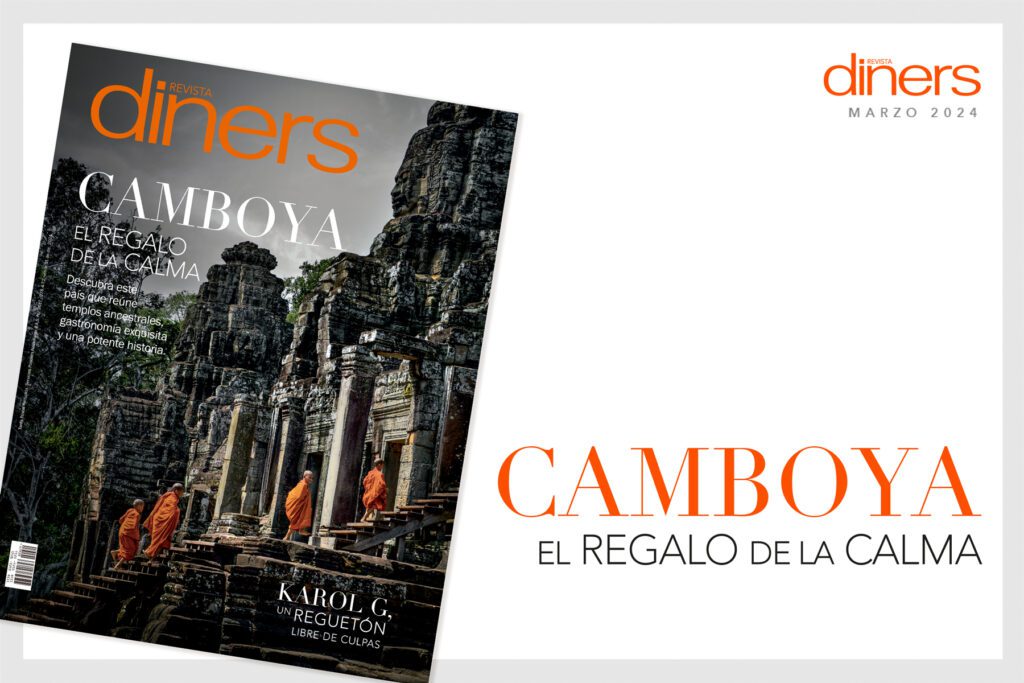 Revista diners en marzo: camboya, el regalo de la calma Revista diners en marzo portada edición