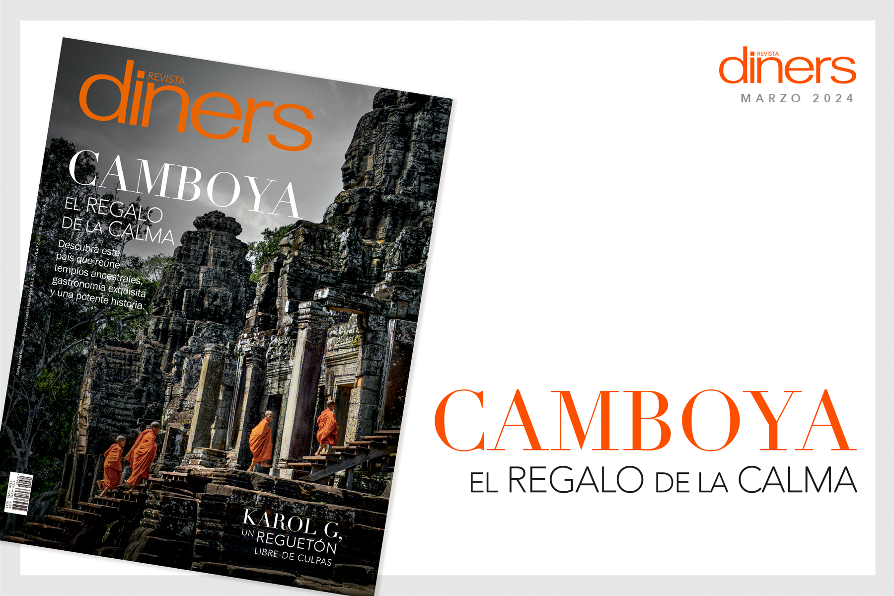 Revista diners en marzo portada edición