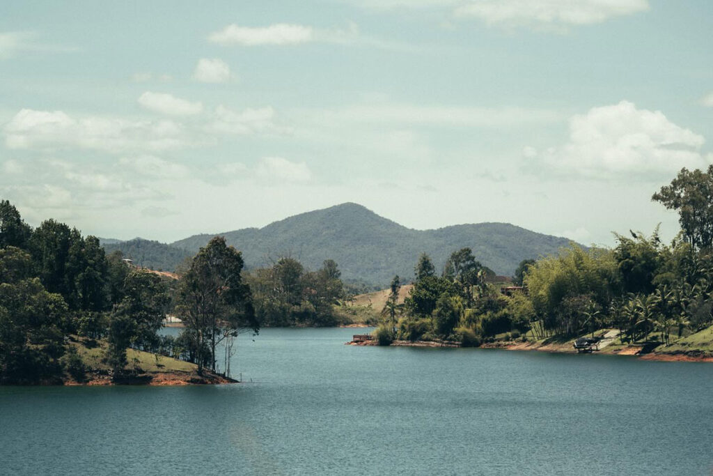 La represa de Guatapé desde Boato / Cortesía Boato Hotel.