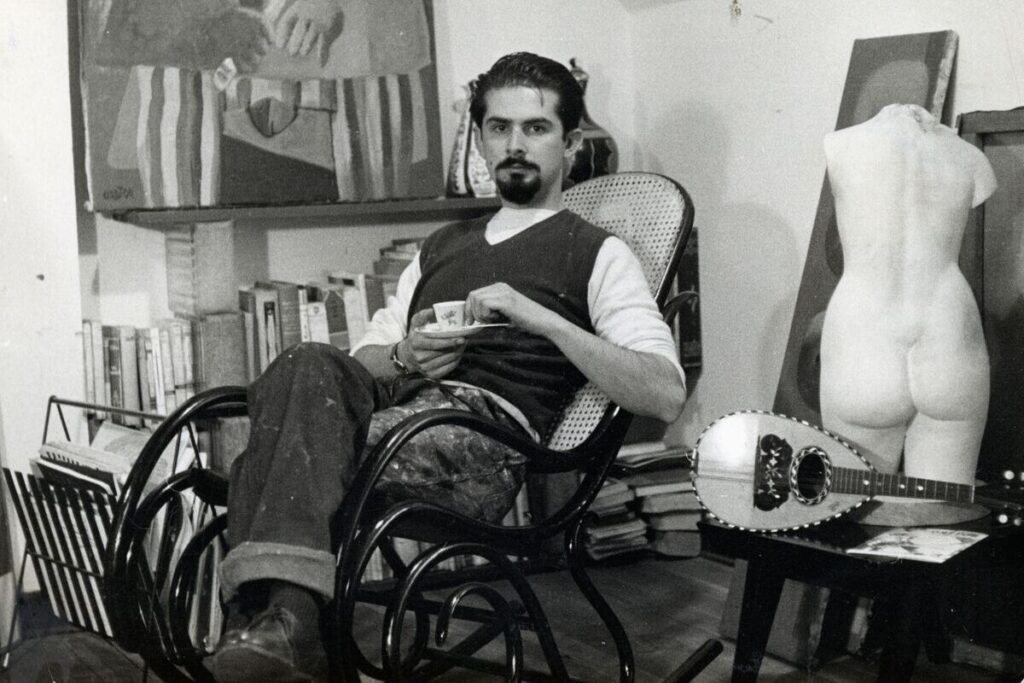 Fernando botero, el gran pintor y escultor colombiano, falleció a sus 91 años Botero joven