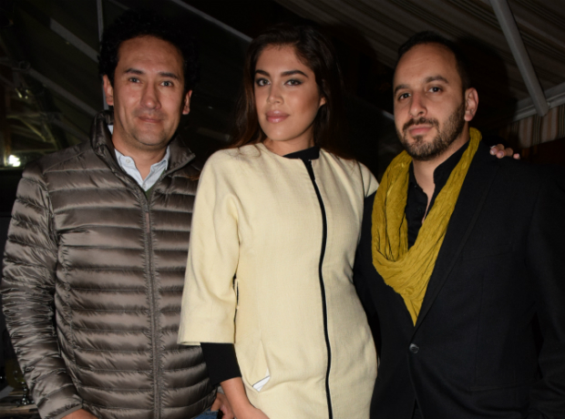 Andrea Peña, Guillermo Baquero, Felipe Ortiz y Ximena García.